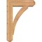 Ekena Millwork Thorton Craftsman Smooth Bracket w/ Offset Brace, Western Red Cedar, 7 1/2"W x 26"D x 38"H BKT0806X26X38THR04SWR - alternate 3